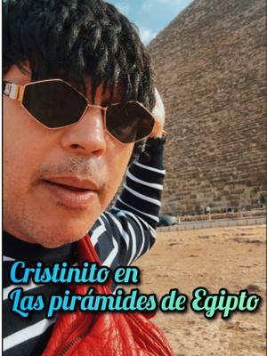 Ahora si! Cristinito es guía de turismo en las Pirámides de Egipto. No te pierdas esta explicación de la historia antigua y del tesoro de los faraones y la gran pirámide de Keops! Pa Gozar de verdad! #alexisvaldes #miami #cristinito #egipto #pirámides