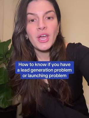 So which one is it for you? 1) Lead gen or  2) Launch problem 🫣 First, did you jump inside #21daysholy?? Comment below and say what's up!!! We have been having a blast with you inside 🥹 On to the business >> Lots of details I didn't list in the video but you get the jidst…  You need to move past your problem with perfectionism. Its costing you more then just money, its costing you time, stress AND its costing your future clients healing.  Someone out there is praying for what you have to offer.  I am working with two women who are ready to level up and support their community well. Comment “launch” below and ill shoot you a DM so we can chat.  #christiancoach #coachingforwomen #onlinebusinesscoach #businesscoachforhealthcoaches #healthcoachbusiness 