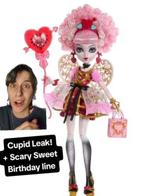 The darker colors have my🩶 #monsterhigh #mhleak #mhnews #mhdolls  #monsterhighcupid #cacupid #scarysweetbirthday 