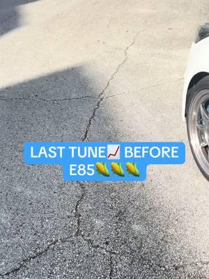 Possibly tomorrow I’ll have E85!🌽🌽 #cars #bigturbo #e85 #racecar #boosted #fyp #carguy #turbo #manual #stututu #coldstart #tunercars #tune #trusttheprocess #ford 