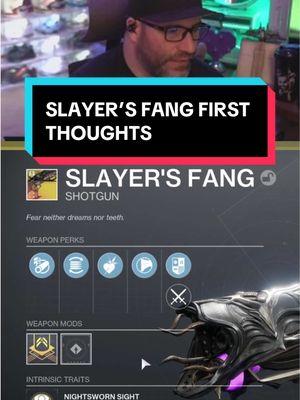 SLAYER’S FANG FIRST IMPRESSIONS #gsxrclyde #destiny2 #destiny2clips #destiny2clip #destiny2tiktok #destiny2 #destiny2revenant #destiny2revenantact3 #destiny2exotic #destiny2news #destiny2info #destiny2important #twitch #streamer 