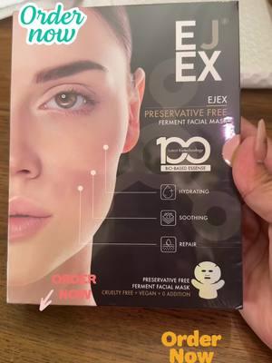 #ejex #facialmask #hydrating #soothing #repair #preservativefree #TikTokShop #vegan #mascarilla #hidratante #repara 