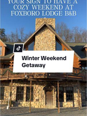 Your sign to book that winter weekend getaway at Foxboro Lodge in the @susquehannarivervalley ! 😌❄️ 📍Selinsgrove, PA #ExploreSRV #centralpa #pennsylvania #getaway #wintergetaway #cozycabin #weekendgetaway #susquehannarivervalley #wanderingpassports 