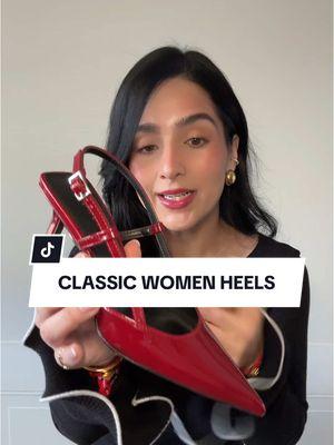 Classic Women Heels ♥️ #womenheels #heels #redheels #zapatos #tacones #shoelover #redshoes #giftforher  #ttsdelightnow   #spotlightfinds #giftguide  #TikTokShopFashion #ttslevelup #tiktokshopjumpstart #fashionlookbook 