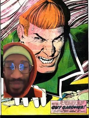 I think they nailed tha FAB too 🤣🤣🤣.  #greenscreen #dccomics #guygardner #greenlantern #superman #dc #blerd #geek 