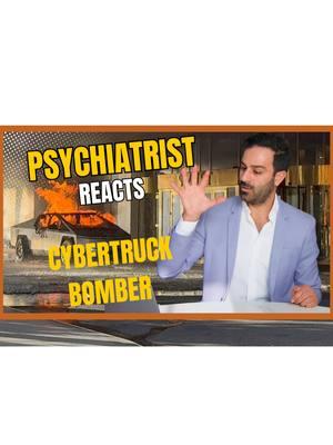 New Year's Cybertruck Bomber | What Can We Learn?  Psychiatrist Dr. Mike Mah Reacts | Holistic Psych *Holistic Psychiatrist Dr. Mike Mah Reacts to the New Year's Day Cybertruck Bomber* 🚨    In this thought-provoking video, Dr. Mike Mah delves into the tragic story of the *Cybertruck Bomber*, exploring the grief and moral struggles that may have driven him to take such a shocking action. This New Year's Day incident becomes a lens through which Dr. Mike unpacks complex psychological issues like *PTSD*, *moral injury*, and the importance of seeking help.    🔍 *What You’ll Learn in This Video:*   - How grief over lost loved ones and past actions can shape behavior   - Dr. Mike's interpretation of the bomber's desire to "wake up America"   - The concept of *moral injury*—when someone is forced to act against their core values   - The intersection of PTSD and unresolved trauma in veterans and others   - A compassionate call to action for anyone struggling with similar feelings to seek professional help    🧠 *About Dr. Mike Mah:*   Dr. Mike Mah is a holistic psychiatrist dedicated to exploring mental health from a compassionate, humanistic perspective. Through his unique insights, he sheds light on how trauma, societal pressures, and internal conflict can manifest—and how healing is possible.    ---  💬 *Let’s Start the Conversation:*   What are your thoughts on the Cybertruck Bomber and Dr. Mike’s insights? Share your opinions in the comments below, and let’s discuss how we can support those experiencing mental health challenges.    🌟 *Support the Community:*   If you or someone you know is struggling, please reach out to a trusted mental health professional or a veterans’ support organization. Help is available. 💛    ---  ### *Subscribe for More Content:*   Hit that *Subscribe* button and turn on the notification bell 🔔 to stay updated on the latest discussions about mental health, trauma, and societal issues. #MentalHealthAwareness #Cybertruck #PTSD #TraumaHealing #HolisticPsychiatry #NewYearsDay #MoralInjury