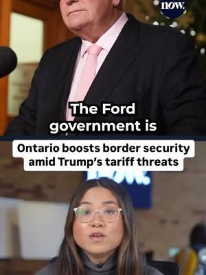 The Ford government is ramping up efforts in boosting security between the Canadian-U.S. border. Launching “Operation Deterrence,” the province aims to tackle criminal activity amid Trump's looming tariff threats. For the full story, head to nowtoronto.com. #onpoli #Ford #Trump