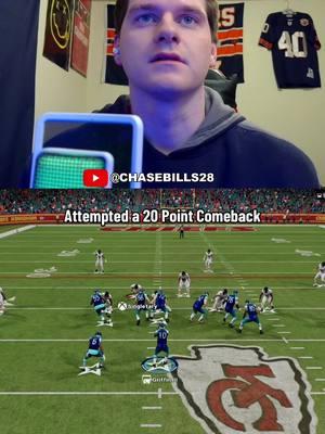 Was gonna do the 21 Point Challenge but buddy missed the PAT💀 #fyp #madden #madden25 #ultimateteam #madden25gameplay #nfl #football #chasebills28 