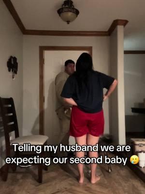 RAW FOOTAGE: After a 12 hour night shift, I told my husband we were expecting another baby. I was so scared because I didn’t want my first to be left out. I was afraid that I was going to have to split myself into two. Now as I get closer to my due date I can not wait for them to meet and create an unbreakable sister bond. 🫶🏽 #pregnancyannouncement #pregnancytiktok #secondbabycoming #momguilt #twobabies #sisterbond 