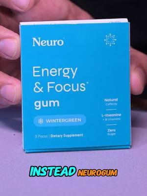 0107nd laser focus in just 5 minutes! 🚀 Perfect for those busy days when you need a boost without the crash. Try it now and feel the difference! 💥 #NeuroGum #EnergyBoost #StayFocused #NoCrash #LifeHack #ProductivityTips #CleanEnergy #DailyGrind #WorkSmarter #FocusGameStrong #TikTokMadeMeBuyIt #SmallButMighty #ShopNow