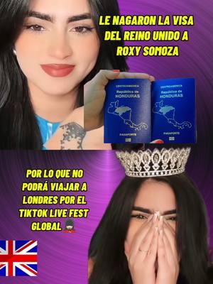 le negaron la visa a Roxy Somoza y no podrá ir a Londres #lacotorrachismosa #lacotorrachisme #lacotorrita #roxy #roxysomoza #roxysomoza03 #roxysomoza🐢 #roxysomoza02 #tiktokglobalfest2024 