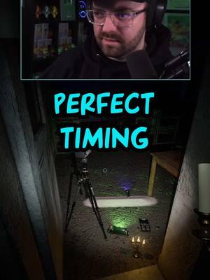 Perfect timing Phasmophobia moments 👍 FlashForce on #twitch #phasmophobia #phasmaphobiagame #phasmotok #perfecttiming 