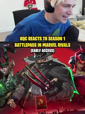 New skins next season look sick #xqc #marvel #marvelrivals #fyp 