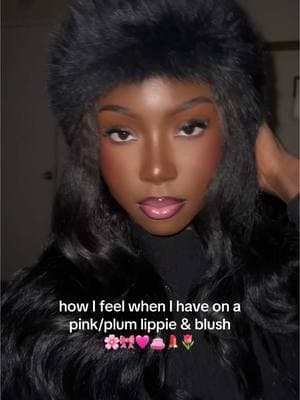 self proclaimed black barbie  #softglammakeup #makeupinspo #makeuptok #barbiemakeup #makeupforblackwomen #pinkblush #fypツ 