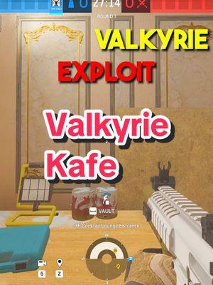 Valkyrie Kafe #r6 #rainbow6 #rainbowsixsiege #rainbow6siege #r6siege #schizosiege 