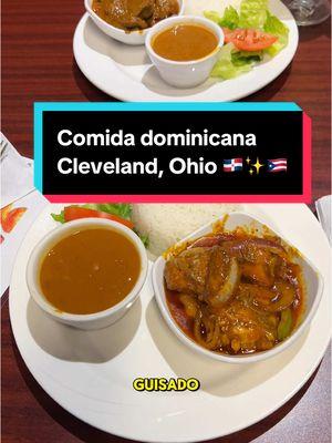 Los dominicanos estamos donde sea ✨ Quisqueya la bella 📍2317 Denison Ave, Cleveland, OH #fyp #parati #foryou #lacomelona #comidadominicana🇩🇴 #dominicanfood #dominicansbelike #sazondominicano 