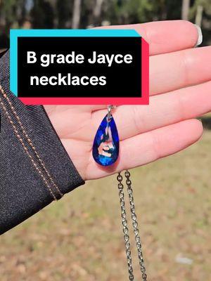 🔷️B grade Jayce necklace examples!! These will go for $15 plus shipping on January 10th at 8pm est! They have some imperfections, but I have so many, and I need them gone, LOL. They'll be on a stainless steel silver chain!  All of these charms are sprayed with a hypoallergenic jewelery protection spray so they don't get scratched and damaged :) This also prolongs the shiny finish of the wire on the a grade charms! 🔷️#arcane #arcanemerch #jayce #arcanefanart 