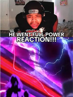 He went full power Reaction!!! 😳🔥🔥🔥 #luffy #zoro #naruto #sasuke #gear5 #gear5luffy #fullpower #anime #reaction #streamer #foryou #fouryou 