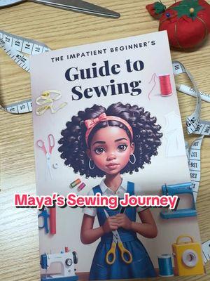 #creatorsearchinsights My budding seamstress is learning the craft of sewing and she is loving it. Thank you Dina @Dishar Designs for teaching her. Book I got for Maya is linked above ⬆️ #sewingforbeginners #learnhowtosew #sewingguide #howtobooks #fyppp 