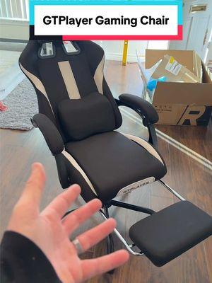 My absolute favorite gaming chair! So comfy 🙌 #gtplayer #gtplayergamingchair #gamingchair #gamingchairs #computerchair #pcchair #deskchair #officechair #ttshop 