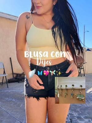 IG: mariajosegiron_ 🧚🏻‍♀️ vi esta idea y quise hacerla y el resultado me super encanto 😍✨ y a ti ? La harias ? 😊 #blusacondijes #blusa #ideasdeoutfits #ideasfaciles 