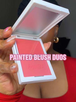 Let’s try the NEW @Painted blush duos 🤩🩷 Would y’all try these out?! 🤭 Follow me on Instagram @ Serenttaaa 🫶🏽 #foryou #fyp #painted #paintedblushes #jamescharles #blackgirlmakeuptutorial #blackgirlmakeup #blackgirlmakeupvideos #blackgirlcontentcreator 