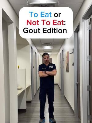 To Eat or Not to Eat: Gout Edition 🦶🏼✋🏼 With Rheumatologist Dr. Naser Elkhalili   Gout is a form of arthritis caused by a buildup of uric acid crystals in the joints, leading to sudden and severe pain, swelling, and redness—often in the big toe. It’s commonly triggered by high-purine foods, making dietary choices an important part of managing symptoms and preventing flare-ups.   Disclaimer: The information provided in this video is for informational purposes only and should not be considered medical advice. Please consult with your healthcare provider for personalized advice and recommendations tailored to your specific situation.   #GoutRelief #Gout #Rheumatology #Medical #Health #Healthcare #Eat #Food #Purine #UricAcid #Diet #GoutPain #Doctor #JointHealth #ArthritisRelief #Inflammation #PainManagement #HealthyLiving #WellnessTips #lowpurinediet 