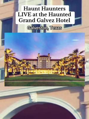 The Queen of the golf is calling… Will you answer? Join @HauntHunters muthafuqqa LIVE at the haunted Grand Galvez Hotel on January 12 for a night of real ghost hunting. 👀⚠️ preshow starts on twitch at 7pm cst, and we go LIVE on TikTok at 9pm cst. Will you witness the paranormal firsthand? Don’t miss it! 🕯️#hauntedhotels #ghoststories #paranormalactivity #truehaunting #realghosthunt #hauntedtexas #galvezhotel #room501 #paranormalinvestigation 