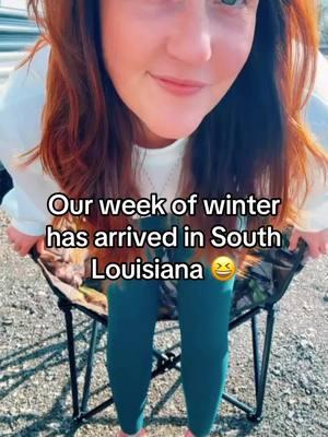 Glad I got my outdoor heated chair! 😜 nice and warm! 😆 #couyon #louisiana #louisianawinter #oneweekofwinter #louisianagirl #heatedchair #outdoor #outdoorchair #outdoorheatedchair #grabonenow #staywarm #niceandwarm #camo #linkabove #hurry #yourewelcome 