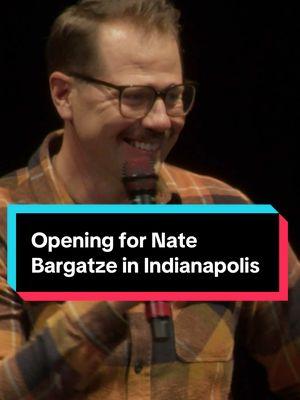 I’m back in Indianapolis in two weeks so here’s a joke from the last time I did stand up there with @Nate Bargatze #standup #indianapolis #caitlinclark #natebargatze #indiana #comedian 