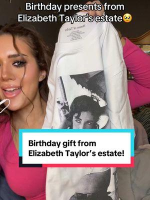 Birthday unboxing haul from Elizabeth Taylor’s estate, House of Taylor! Thank you SO MUCH!! @Elizabeth Taylor #elizabethtaylor #houseoftaylor #oldhollywood #filmtok #classichollywood #heymarianne #popculture #birthdayhaul #birthdayunboxing 