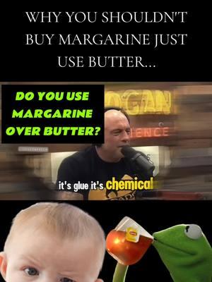 been trying to tell my family for years, but they love their margarine... #awarenessvideo #awareness #margarine #butter #didyouknow #share 