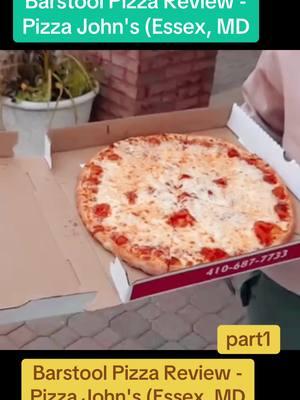 Barstool Pizza Review - Pizza John's (Essex, MD#barstool #pizza #reviews #pizza #johns #pizza #happynewyear2025🎄🎅🤶🇺🇸 #cooking #fyp 