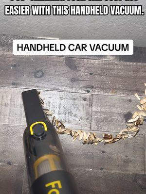 Save time with handheld car vacuum #fanttik #fanttikvacuum #ttshop #fyp #fanttikx8apex #vacuum #handheldvacuum #TikTokShop 