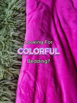 Add some color to your bedroom with one of these comforters! #colorfulbedding #bedroomdecor #cozyaesthetic #cozyblanket #cloudbedding #winterbedding #cozybedroom #beddingupgrade