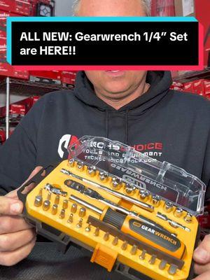 #allnew #gearwrench 1/4” Set Perfect for everyday carry in your truck, motorcycle, bike, you name it!! Order one of these sets quick before they are all gone!! #handtools #tools #mechanic 