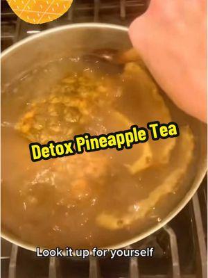 I’ve been so sick and sipping on this hot has made me feel so much better 💯 #pineappletea #detox #sickday #tea #detoxtea #fypシ #MomsofTikTok #newyear #2025 #coldremedies #diytea #immune #immuneboost #coldweather #fy #sick #pineapple #healthy #fyp #drinktok #healthydrink #cleanse 