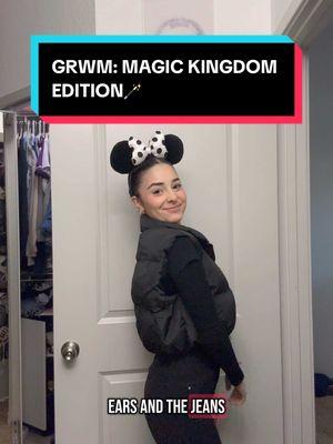 GRWM for Magic Kingdom 🪄 #fyp #foryoupage #disney #waltdisneyworld #orlandoflorida #orlandocreator #socialmediacreator #annualpassholder #annualpass #wdw #magickingdompark #minnieears 