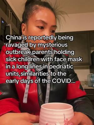 Mystery disease outbreak in China😷🤯#flu #disease #covid #sick #coldfluseason #fy #fyp 