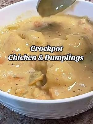 Chicken & Dumplings. #cooking #coldweather #comfortfood #Recipe #fyp 