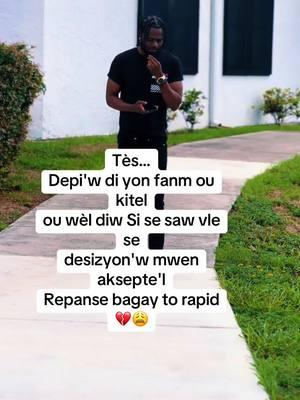 Pi devan wap regrèt 🤷🏾‍♂️💔 #swaggyy305 #fanmkout #haiti #fyp #haitiantiktok #jacmel #swaggyy #okap #male 