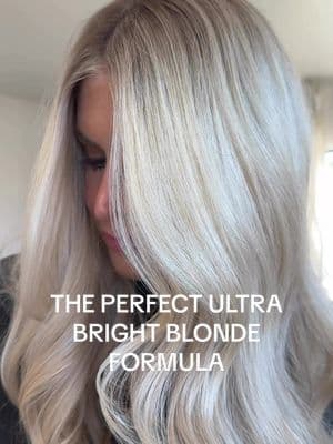 THE PERFECT ULTRA-BRIGHT BLONDE FORMULA: @goldwellus Colorance 10BS 10P 10G #arizonahairstylist #scottsdalehair #arizonablonde  #creamyblonde #brightblonde #blondeformula #goldwellcolorance #behindthechair #hairtransformation #hairtok #hairreels #hairinspo #summerhair #haireducation #blondeformula #haircolorist #hairstylistofinstagram 