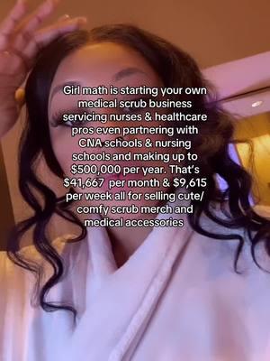 💓💓👩🏽‍⚕️ you can really be out here making sooooo much money in the healthcare industry my Academy teaches you how to start your own medical scrub line and accessory business & find vendors 🫶🏽 thank me later 😘💸💸.   #fypシ #healthcare #nurse #nursesoftiktok #nurselife #scrubs #medicalscrubs #CNA 