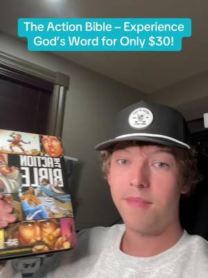 Immerse yourself in the incredible stories of the Bible with The Action Bible! Featuring over 230 fast-paced narratives, 25 new stories, and 128 pages of breathtaking illustrations by Sergio Cariello, this updated edition brings God’s Word to life. Perfect for all ages and now on sale for just $30! Don’t miss this inspiring deal. 🙏 #TheActionBible #BibleStories #FaithJourney #ChristianBooks #GraphicBible #SergioCariello #BibleIllustrations #InspiringReads #FaithAndArt #ChristianDeals 