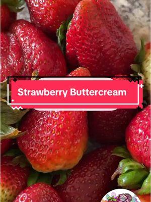 Strawberry Buttercream was one of my most loved and coveted recipes in 2024! You can still grab it today by clicking the link in my bio to purchase the full recipe. ❤️🍓 #strawberry #strawberrybuttercream #Recipe #recipes #homemade #fromscratch #fyp #buttercream #kristys #chefkristea 