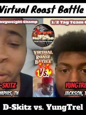 VIRTUAL ROAST BATTLE‼️ The Light Heavyweight Champ @Darius Smith vs. The 1/2 Tag Team Champ @Luh Trel🧡😵‍💫 🔥🤣 Who you think won? COMMENT BELOW 👇🏾 If you’re interested in Virtual Battling DM the page now‼️ #roastcomedy #roastbattle #roastbattles #comedy #anyonecangetit #justjokes #justcomedy #fyp #fy #foryoupage #fortworthtx #birmingham #sanjose #virginia #pompano #louisiana #pensacola #batonrouge #wacotexas #entertainment