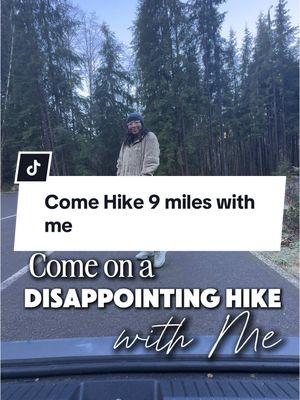 Come with me on a Disappointing but Fun 9 mile Hike!  Did my first winter hike and it was challenging but so rewarding…. Even with the missing lake! #Hiking #hikingadventures #winterhiking #winterhike #hikingtiktok #hiketok #hybridfitness #blackhiker #girlsthathike #girlsthathikepnw #pnwhikes #wlscommunity #vsgcommunity #bariatriccommunity #bariatrichiker #wlsfitness #vsgfitness #fitnessjourney 