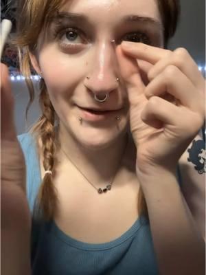 thought my bridge was rejecting turns out miss girl was infected asf😭 i take good care of her idk what happened 😔 #piercings #piercinglover #piercingtok #facialpiercings #bridgepiercing 