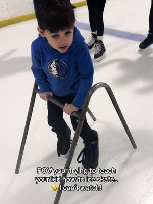 Looking like his ankles were gonna give out. 😅 #IceSkating #chicago #orlandpark #winter #kids #kidsoftiktok #parenting #humor #fyp #viral #trending 