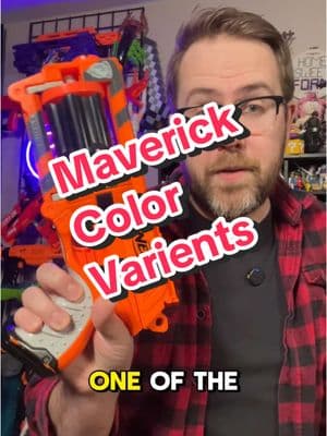 There are 7 color variations of the classic Nerf Maverick #cooltoys #toys #nerf #nostalgia 